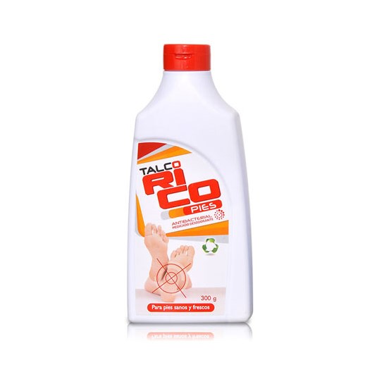 Talco Pies Antibacterial Rico 300 Gr