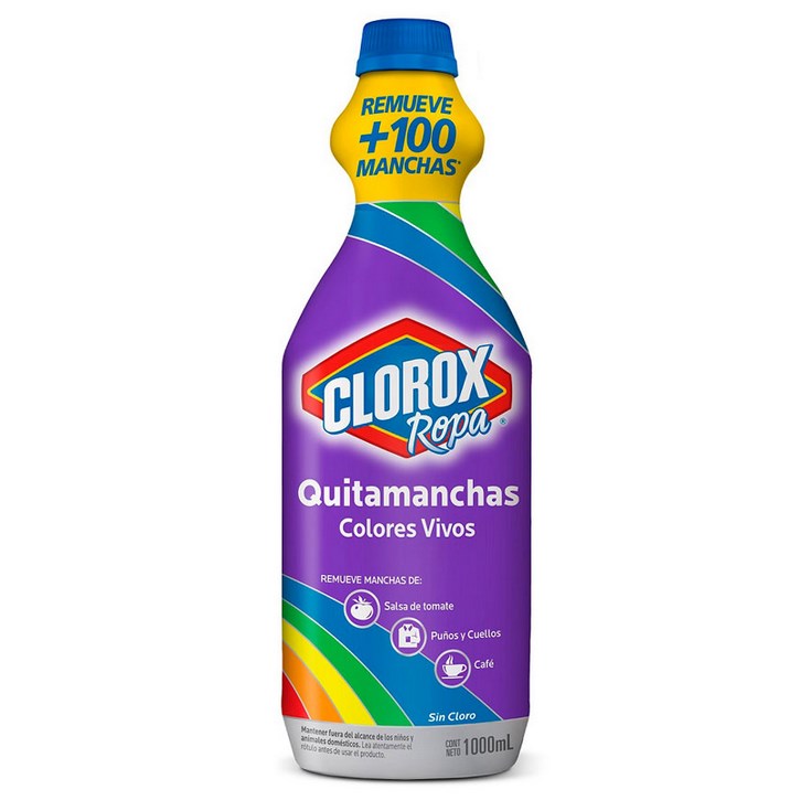 Quita Macha Poder Dual Liquido Clorox 1 Lt