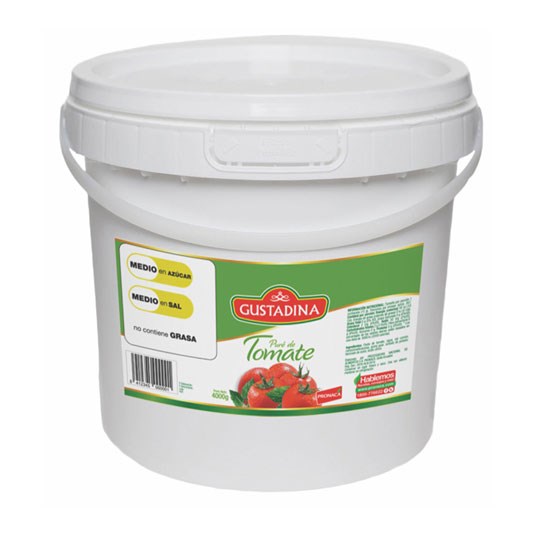 Pasta De Tomate Gustadina 4Kg