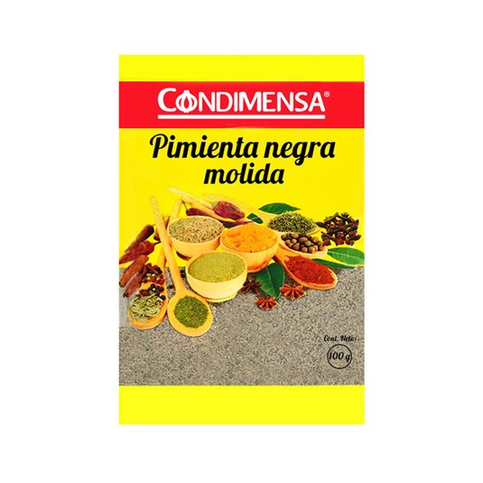 Pimienta Picante Molida Sal Condimensa 100 Gr