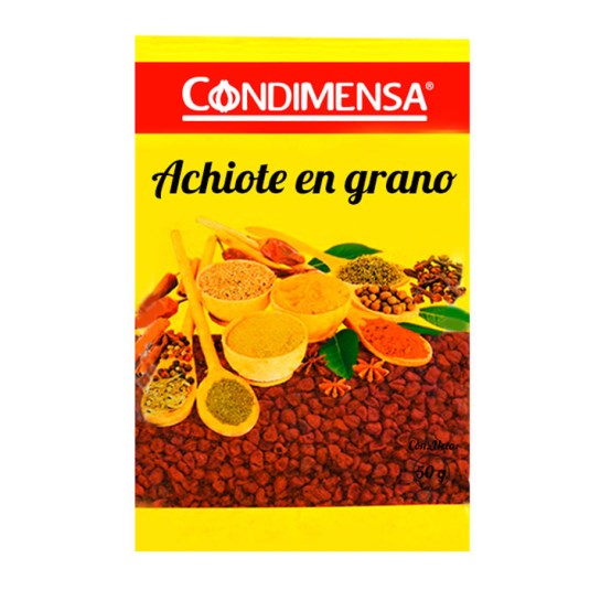 Achiote En Grano Condimensa 50 Gr