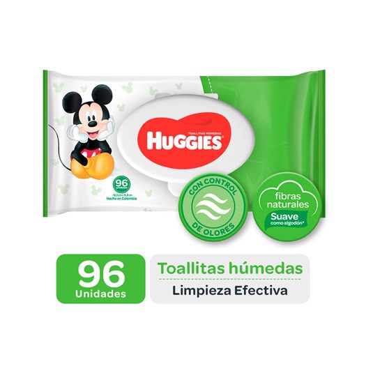 Toallas Húmedas Active Fresh Huggies 96 Uni