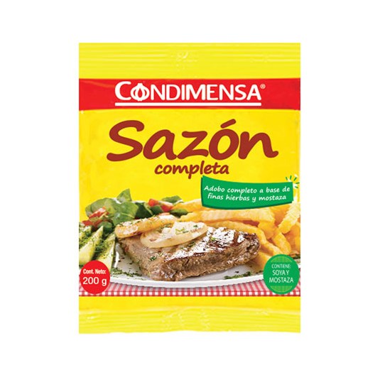 Sazonador Funda Condimensa 200 Gr