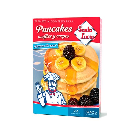 Premezcla Para Preaparción Pancakes Santa Lucía