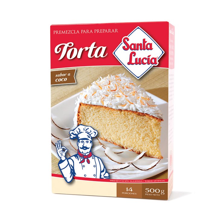 Cake Coco Santa Lucía 500 Gr.