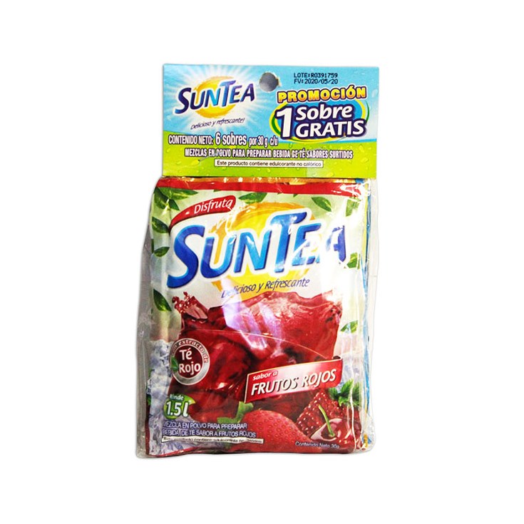 Pack X 6 Refresco Suntea Pague 5 Lleve 6 30 G