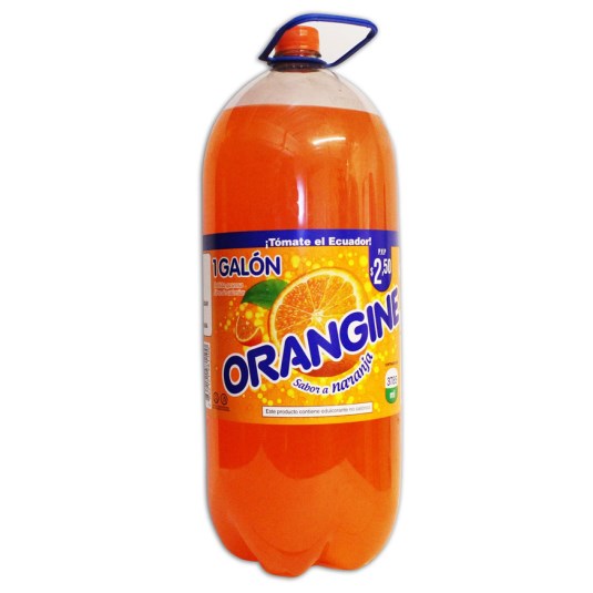 Orangine bebida gaseosa sabor a naranja 3.785