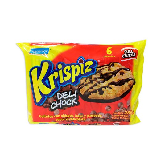 Galleta Delichock Krispiz X 6 Uni 288 Gr