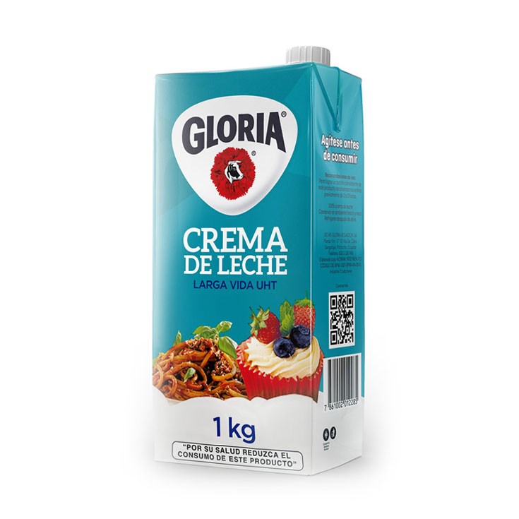 Crema De Leche Gloria 1Lt